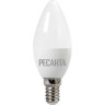 Лампа светодиодная РЕСАНТА LL-R-C37-7W-230-4K-E14 76/1/7